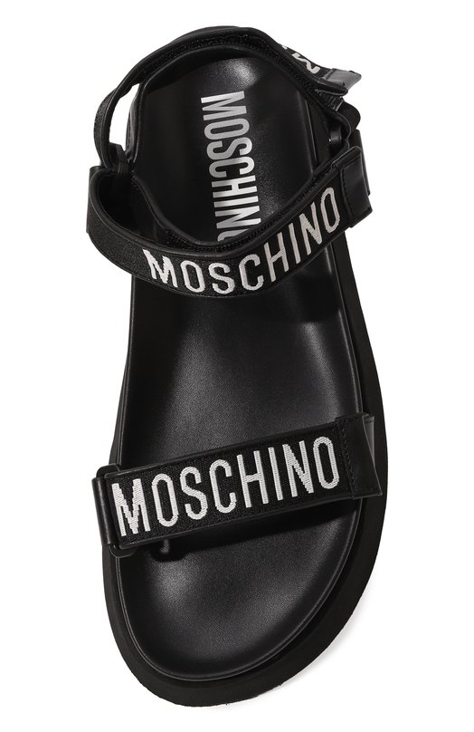 фото Текстильные сандалии moschino