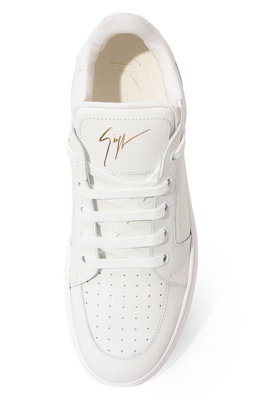 фото Кожаные кеды giuseppe zanotti design