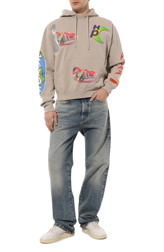 фото Хлопковое худи heron preston