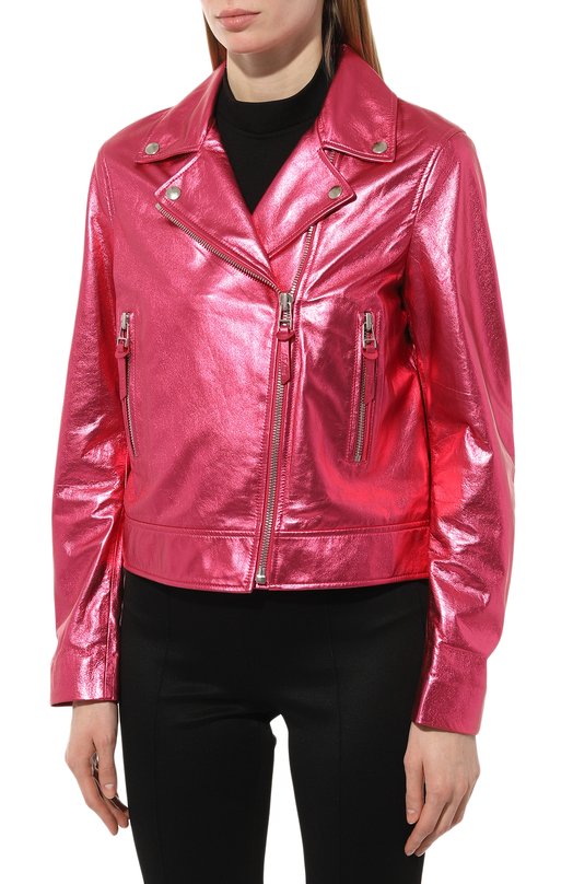 фото Кожаная куртка aline