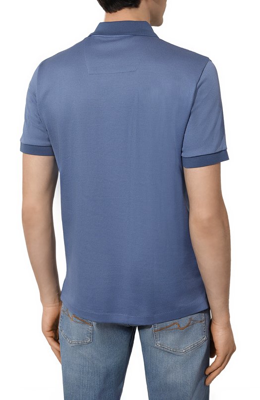 фото Хлопковое поло boss