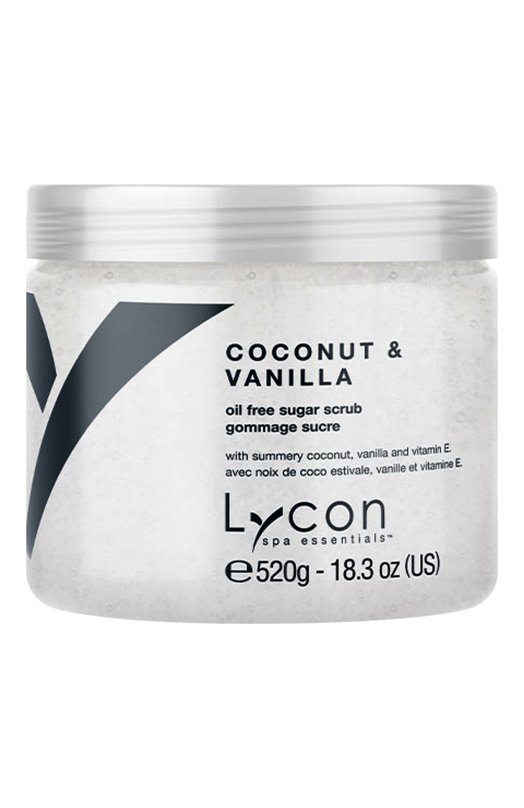 фото Скраб для тела, кокос и ваниль (520g) lycon