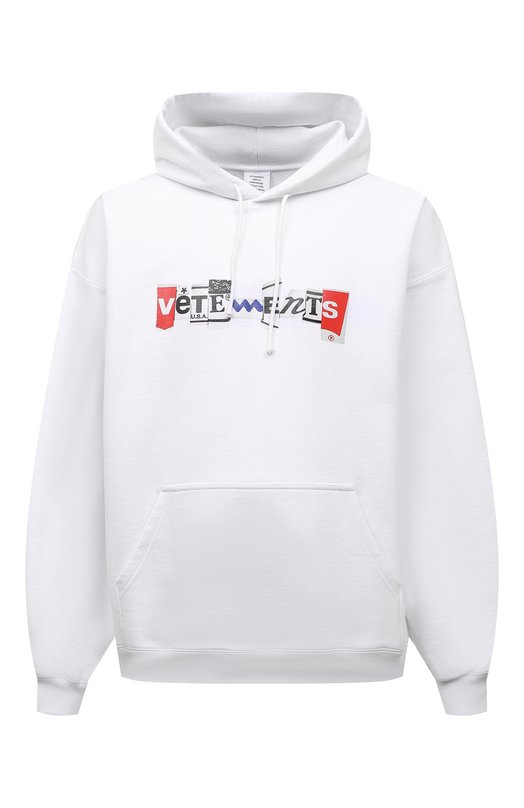 фото Хлопковое худи vetements