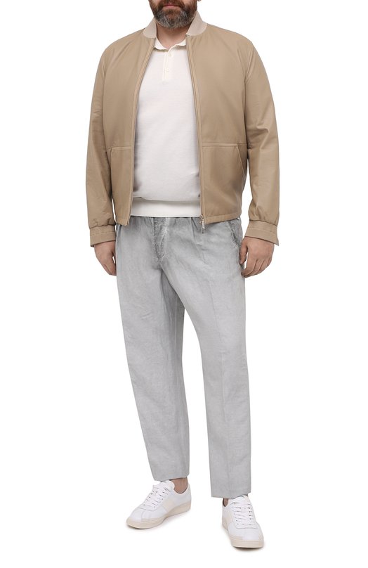 фото Брюки из вискозы и льна giorgio armani