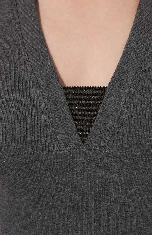 фото Хлопковый топ brunello cucinelli