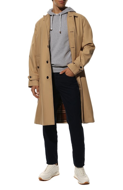 фото Хлопковые брюки brunello cucinelli