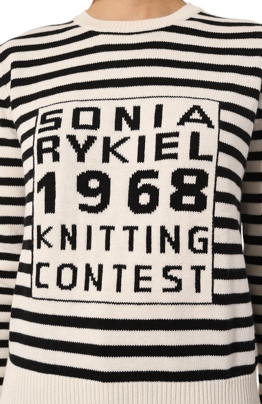 фото Хлопковый пуловер sonia rykiel