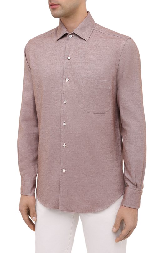 фото Хлопковая рубашка loro piana