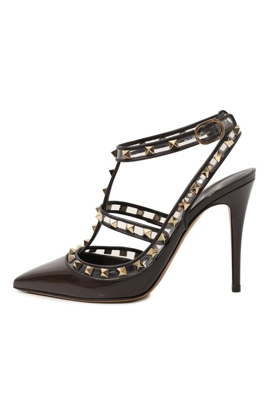 фото Кожаные туфли rockstud valentino