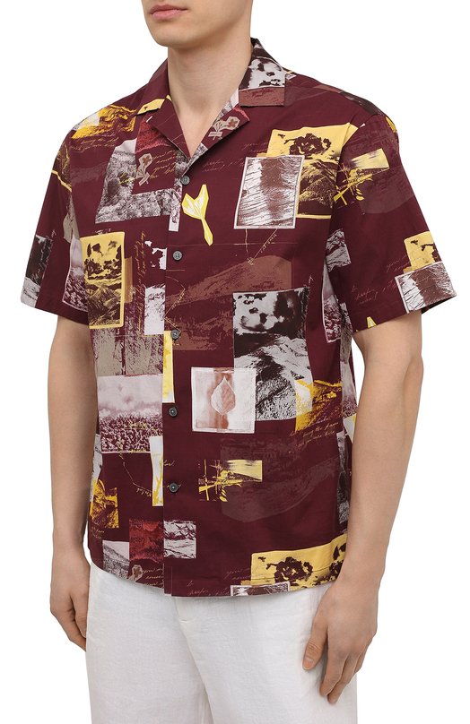 фото Хлопковая рубашка ermenegildo zegna