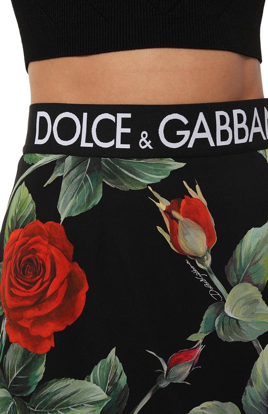 фото Шелковая юбка dolce & gabbana