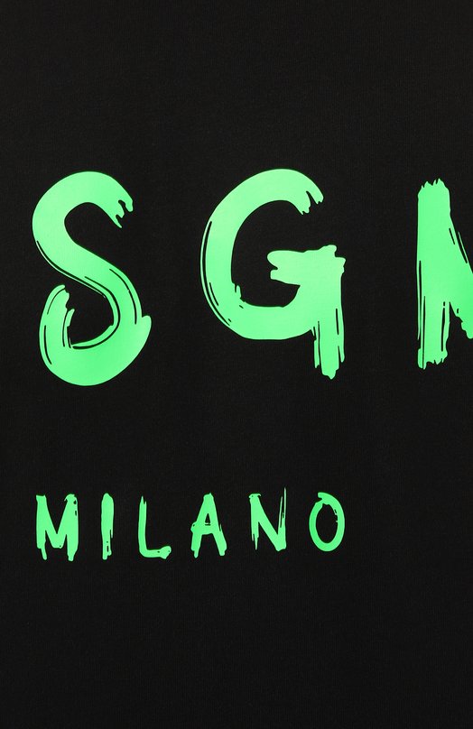 фото Хлопковая футболка msgm