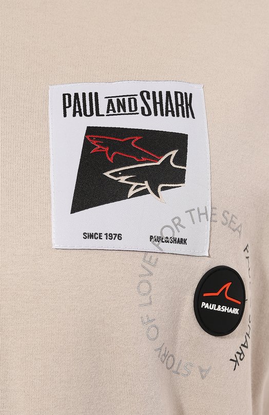 фото Хлопковая футболка paul&shark