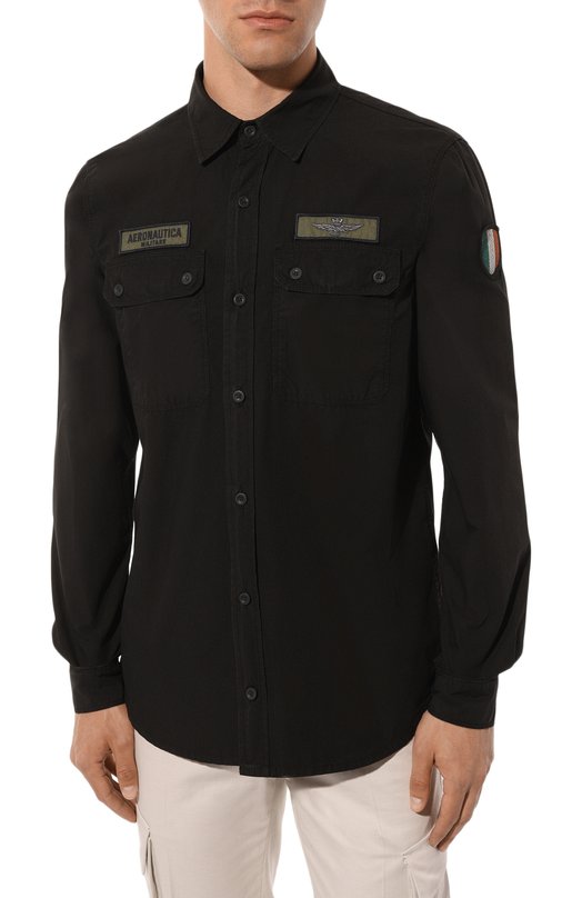 фото Хлопковая рубашка aeronautica militare