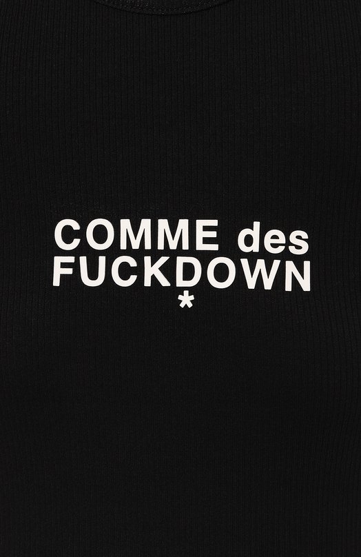 фото Хлопковое платье comme des fuckdown