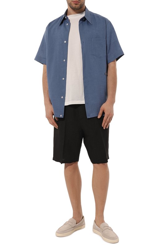 фото Льняные шорты 120% lino