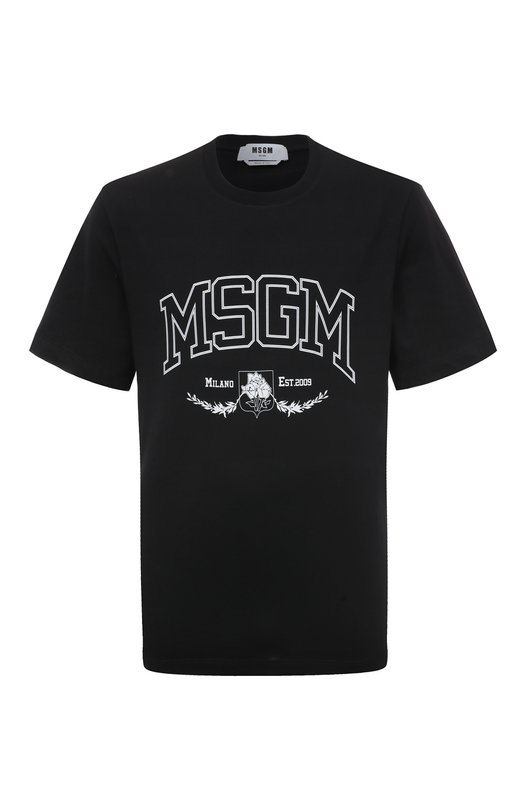 фото Хлопковая футболка msgm