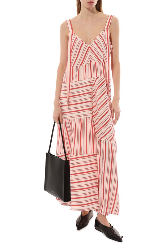 фото Платье изо льна и вискозы boss