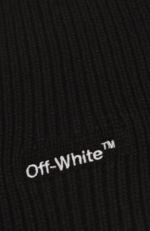 фото Шерстяной шарф off-white