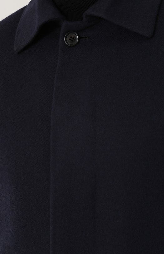 фото Укороченное пальто из смеси шерсти и кашемира с шелком brioni