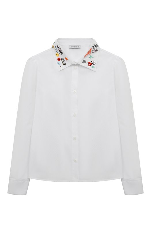 Хлопковая рубашка Dolce & Gabbana