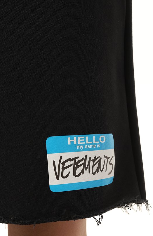 фото Хлопковые шорты vetements