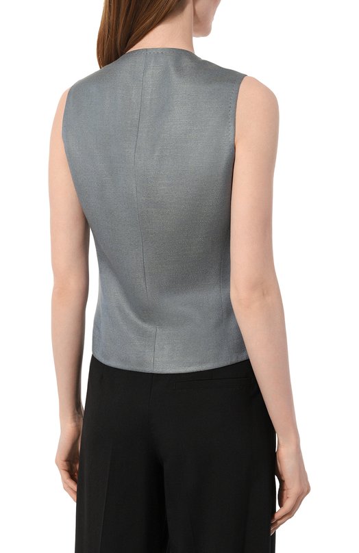 фото Жилет из вискозы kiton