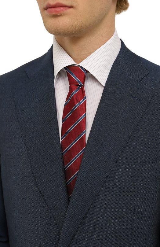 фото Шелковый галстук van laack