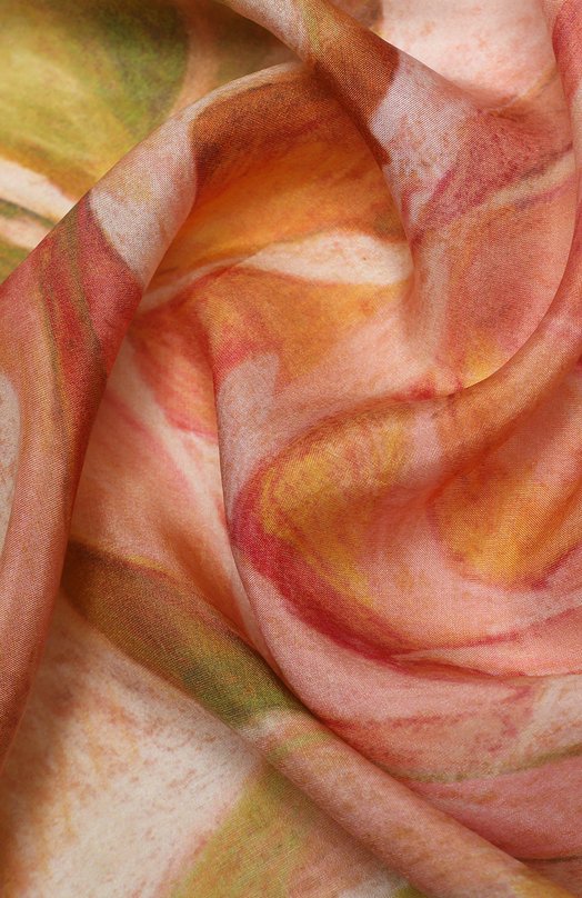 фото Шелковый платок розы gourji