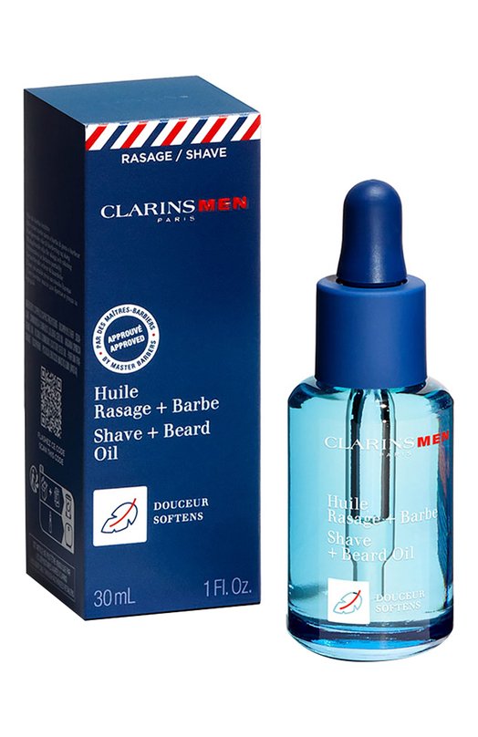 фото Смягчающее масло для бритья и ухода за бородой men (30ml) clarins