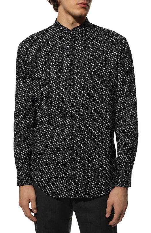 фото Хлопковая рубашка giorgio armani