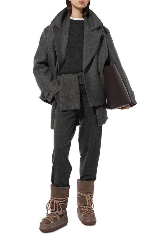 фото Замшевые сапоги inuikii