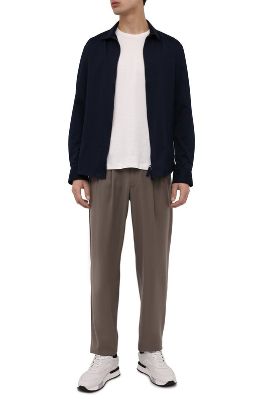 фото Хлопковая рубашка giorgio armani