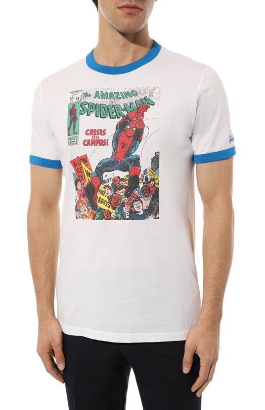 фото Хлопковая футболка mc2 saint barth