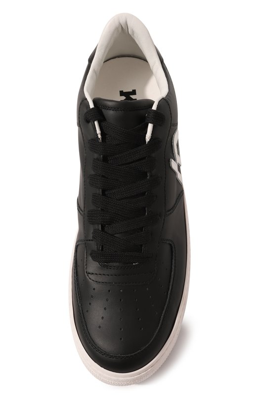 фото Кожаные кеды knt