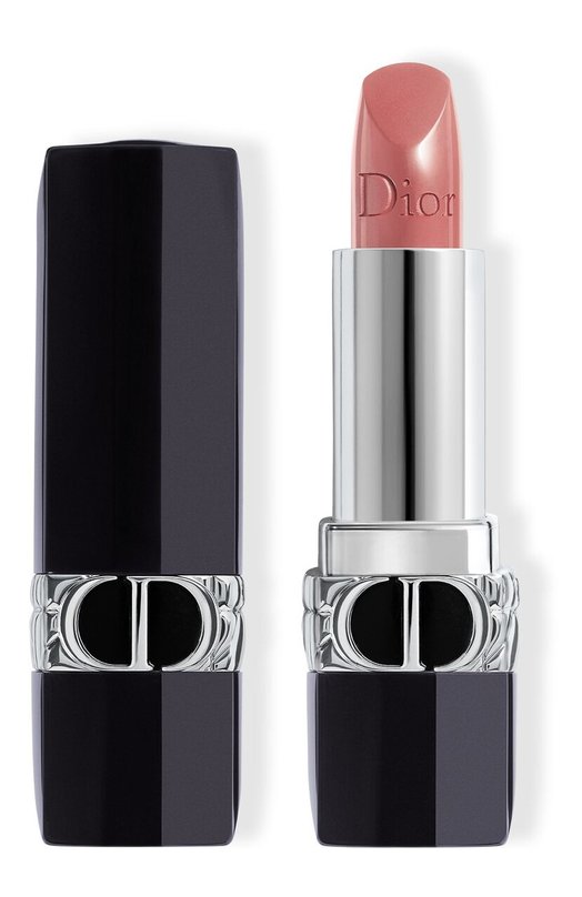 фото Помада для губ с сатиновым финишем rouge dior satin lipstick, оттенок 100 естественный (3.5g) dior