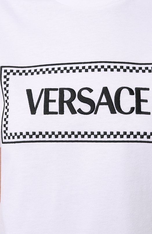 фото Хлопковая футболка versace