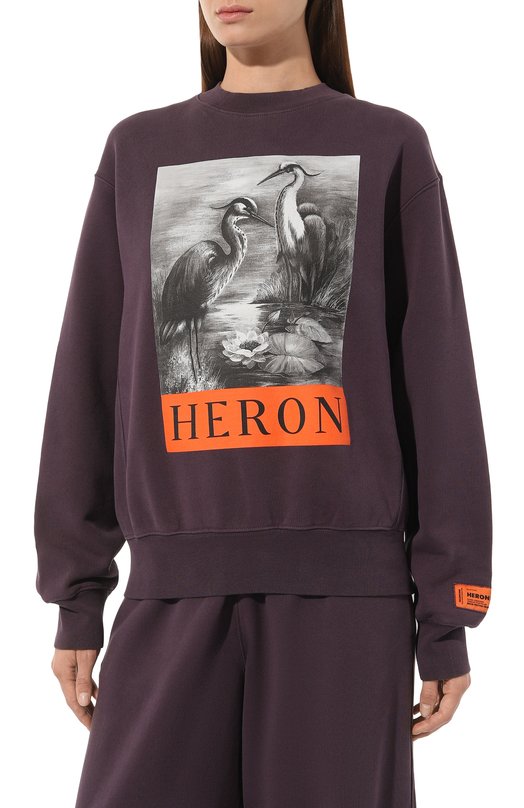 фото Хлопковый свитшот heron preston