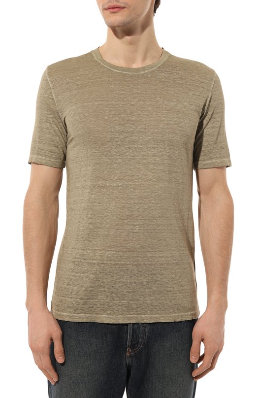 фото Льняная футболка 120% lino