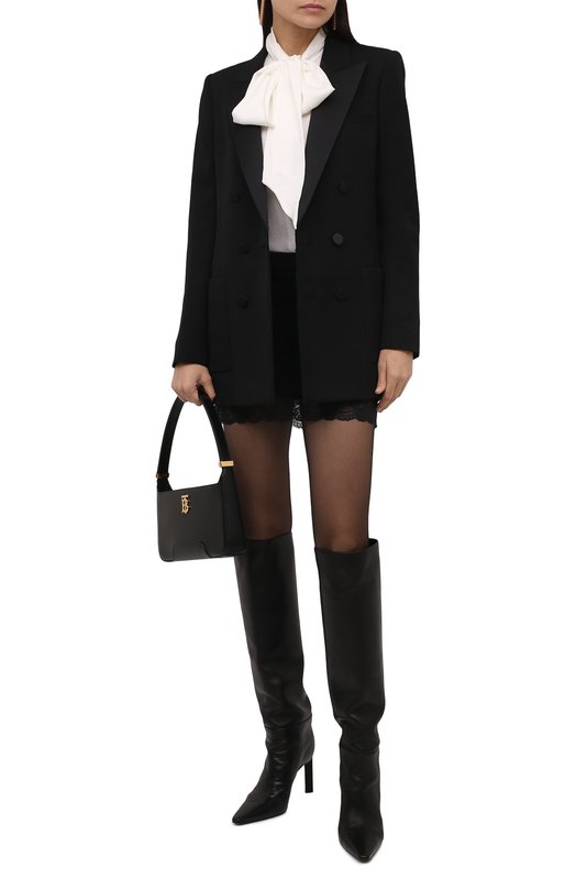фото Шерстяная юбка saint laurent