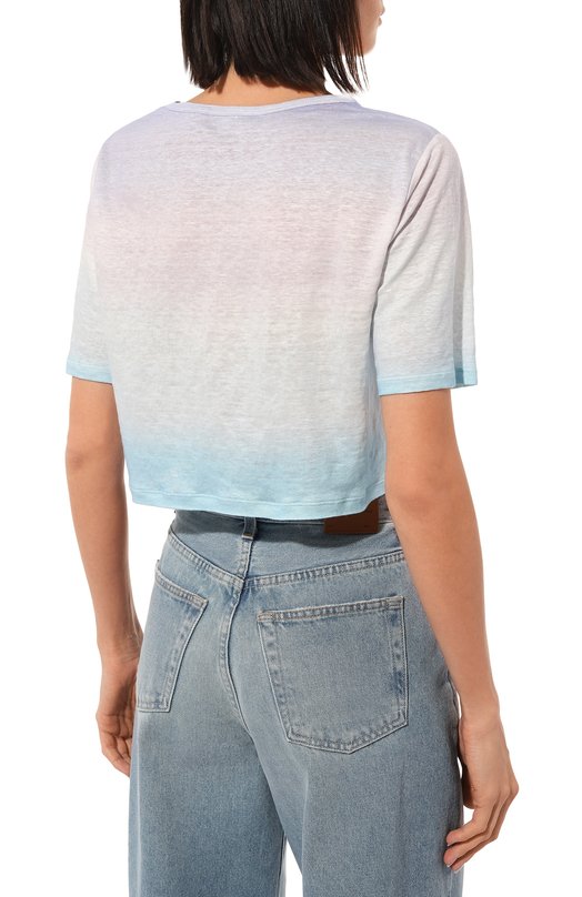 фото Льняная футболка canessa