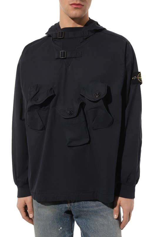 фото Хлопковый анорак stone island