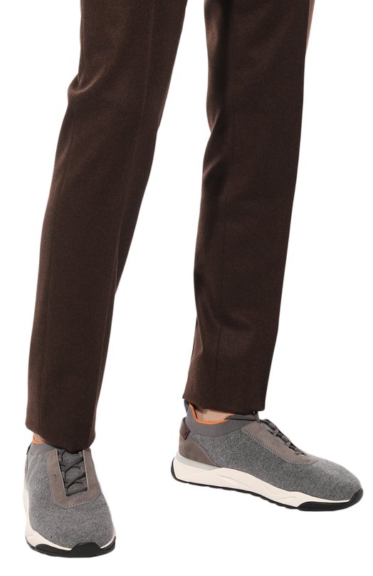 фото Комбинированные кроссовки santoni