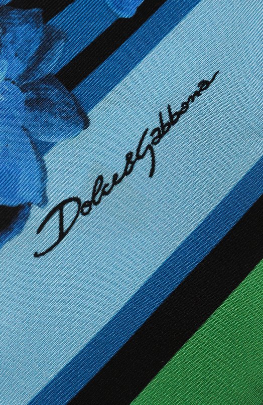 фото Шелковый шарф-твилли dolce & gabbana