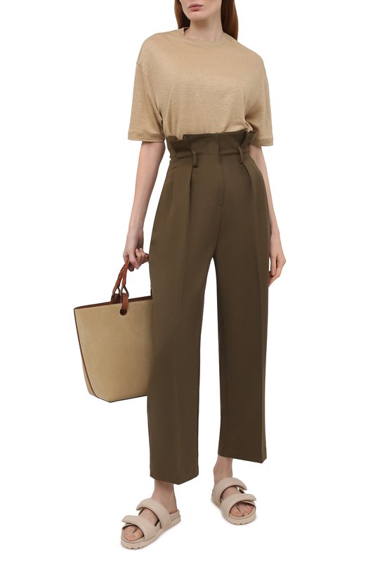 фото Льняная футболка loro piana