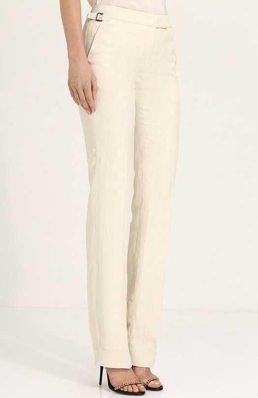 фото Однотонные брюки со стрелками tom ford