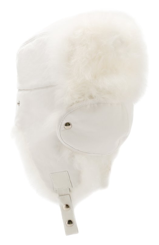 фото Шапка-ушанка с мехом giorgio armani