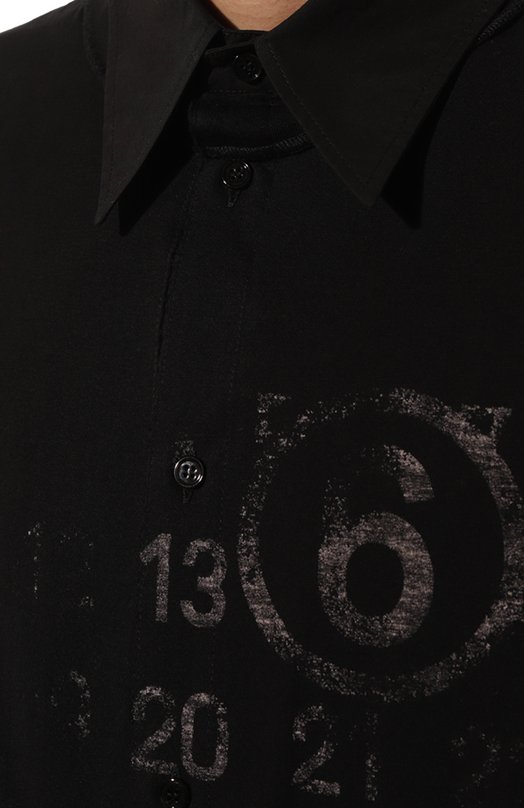 фото Хлопковая рубашка mm6