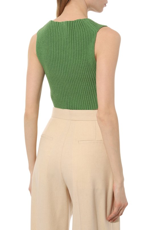 фото Хлопковый топ jil sander