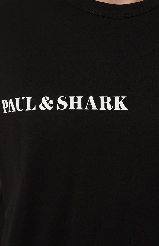 фото Хлопковая футболка paul&shark